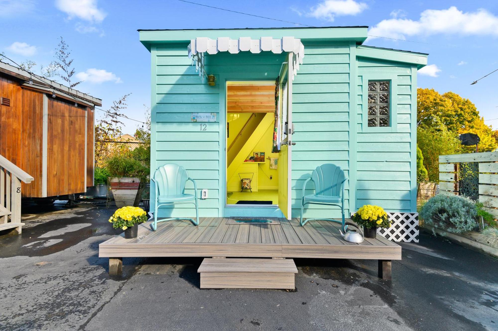 Tiny Digs - Hotel Of Tiny Houses Portland Phòng bức ảnh